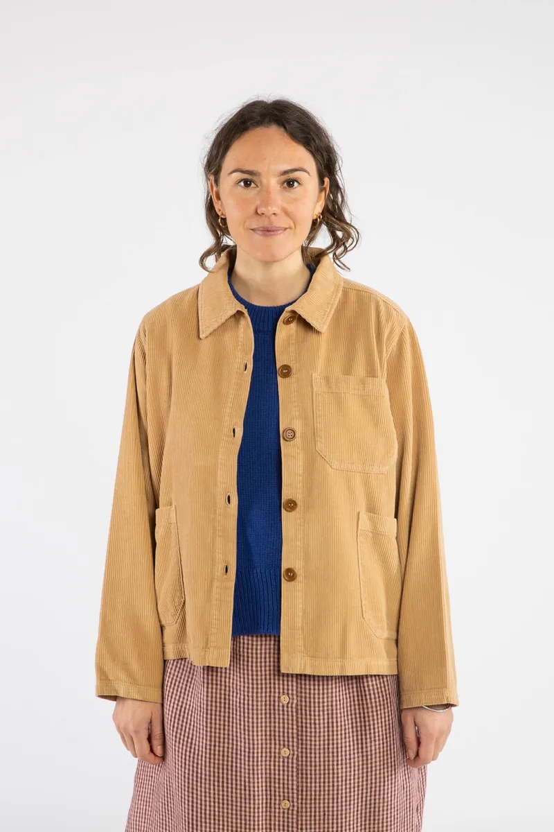 MATONA MATONA Damen vegan Jacke Classic Marmot Braun, Hellbraun, – Produktbild 2 von 2