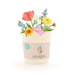 Die Stadtgärtner Die Stadtgärtner Wildblumen-Anzuchtset als Geburtstagsgeschenk | Nachhaltige Geschenkidee für Geburtstage, Mitbringsel & Feiern – Produktbild 1 von 1