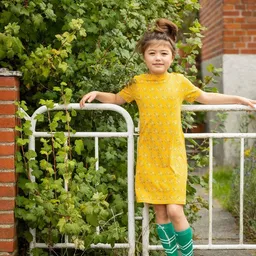 Alba of Denmark Alba of Denmark Vida Dress, Old Gold Liberty Love – Produktbild 1 von 1