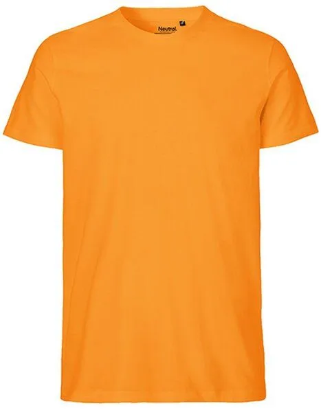 Neutral Neutral® Unisex T-Shirt Fitted Körpernah von Neutral Bio Baumwolle, Okay orange, – Produktbild 1 von 4
