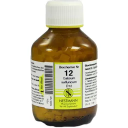 Nestmann Pharma BIOCHEMIE 12 Calcium sulfuricum D 12 Tabletten 400 St Tabletten – Produktbild 1 von 1