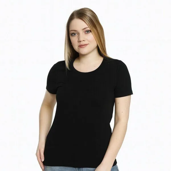 Bruno Barella Bruno Barella Damen T-Shirt 3er Pack – GOTS-zertifiziert aus Bio-Baumwolle aus der Ägäis, Schwarz, – Produktbild 2 von 4