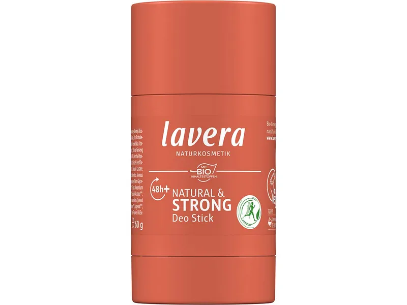 lavera lavera Deo Stick "Natural & Strong" Bio-Ginseng & natürliche Mineralien, 60 g – Produktbild 1 von 2