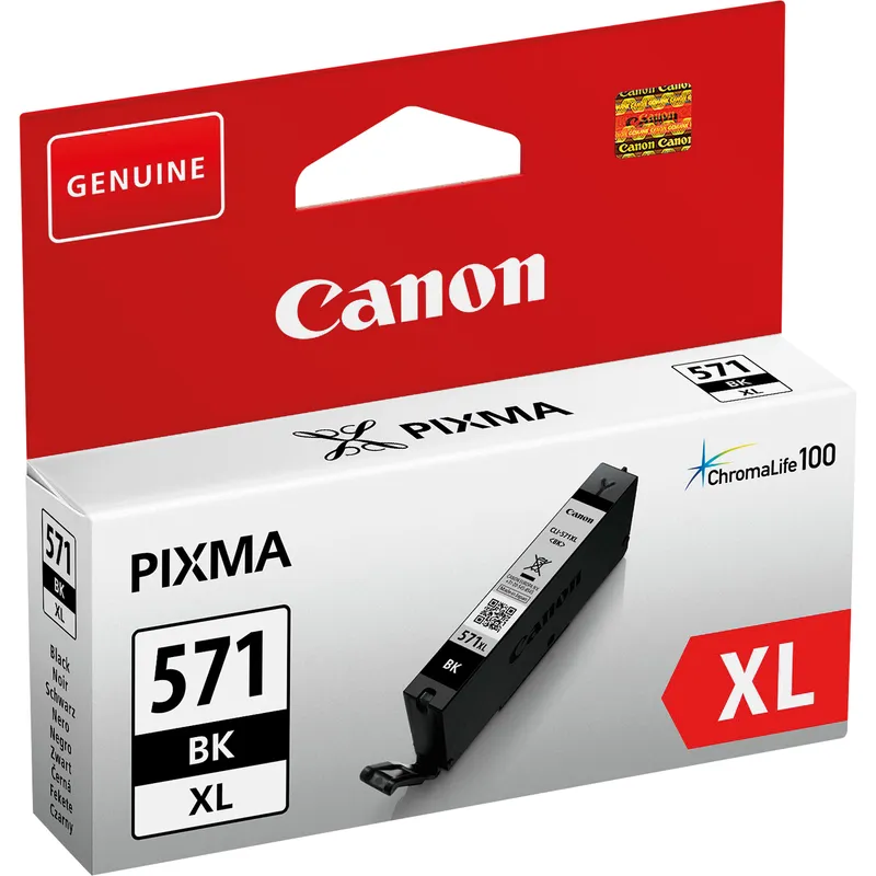 Canon Canon Tintenpatrone CLI-571XLBK schwarz – Produktbild 1 von 4