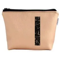 renna deluxe renna deluxe Kulturtasche und Kosmetiktasche personalisiert mit Monogramm - KUPFER – Produktbild 1 von 1