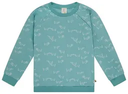 loud + proud loud + proud Kinder Sweatshirt mit Alloverdruck, GOTS-zertifiziert – Produktbild 1 von 1
