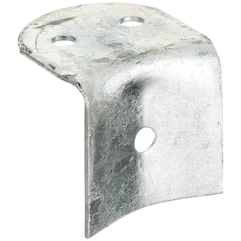 Alberts ALBERTS Zaun-Riegelbeschlag, für Pfosten und Halbrund- ZaunriegelØ100mm, feuerverzinkt, BxH70x65mm – Produktbild 1 von 1