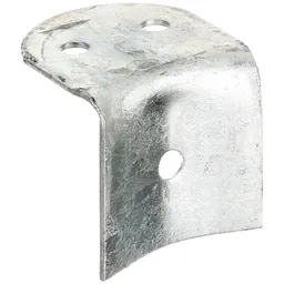 Alberts ALBERTS Zaun-Riegelbeschlag, für Pfosten und Halbrund- ZaunriegelØ100mm, feuerverzinkt, BxH70x65mm – Produktbild 1 von 1