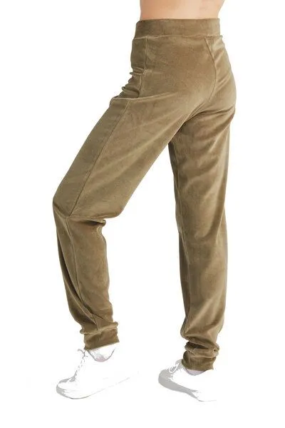 Leela Cotton Leela Cotton Damen Nicky Hose Bio-Baumwolle 1466, Oliv, – Produktbild 3 von 3