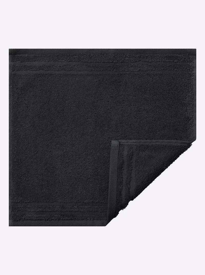 VOSSEN VOSSEN Handtücher Calypso Feeling, 100% Baumwolle (1-St), Schwarz, – Produktbild 6 von 7