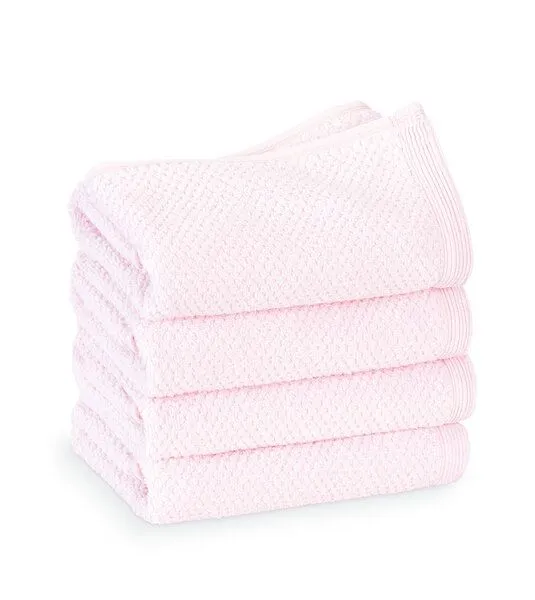 Kushel Towels Kushel Towels Gästehandtuch aus Biobaumwolle & TENCEL Modal, Bae rosé, – Produktbild 2 von 2