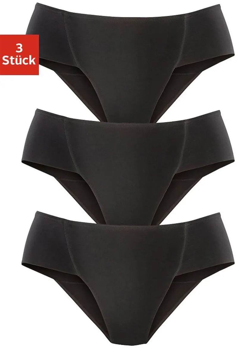 petite fleur by Lascana Formslip schwarz, Schwarz, – Produktbild 2 von 3