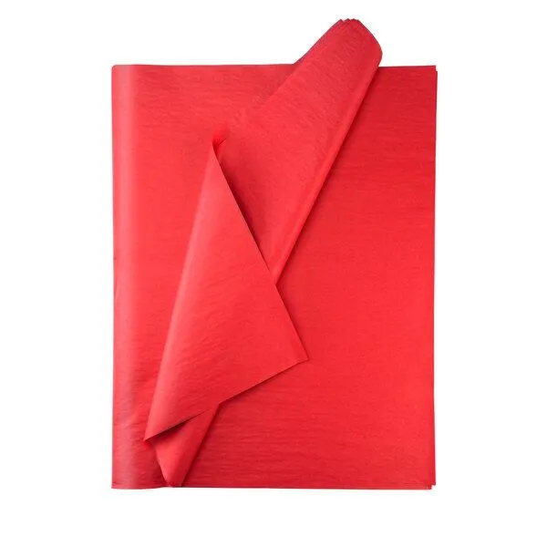 Fines Papeterie Fines Papeterie 50 Bögen Seidenpapier, Rot, – Produktbild 1 von 4