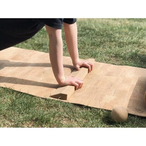 Kork-Deko Kork-Deko Yoga Keil, lang (60x9x3 cm) / Keil aus Kork – Produktbild 4 von 6