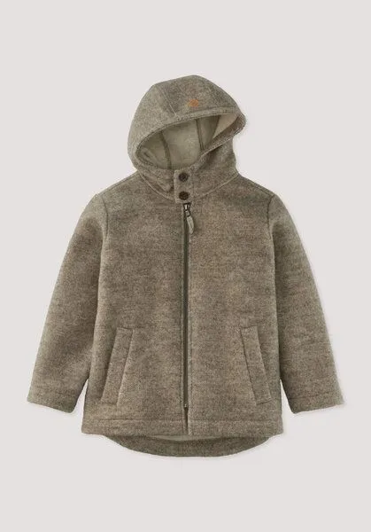 hessnatur hessnatur Parka Relaxed aus Rhönwolle und eurpäischer Schurwolle, Naturbeige, – Produktbild 1 von 2