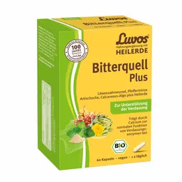 Heilerde-Gesellschaft Luvos Just Heilerde-Gesellschaft Luvos Just Luvos HEILERDE Bitterquell Plus BIO 60 St Kapseln – Produktbild 1 von 1