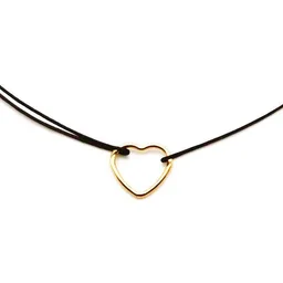juni juni Stoffarmbändchen mit Herz und verstellbarer Schiebeperle aus recyceltem Gold - mehrere Farben – Produktbild 1 von 1