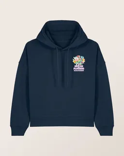 THE FACE OF ELEMENTS The Face of Elements Buy Me Flowers - Relaxed Boxy Fit Hoodie aus 100% Bio-Baumwolle – Produktbild 1 von 1
