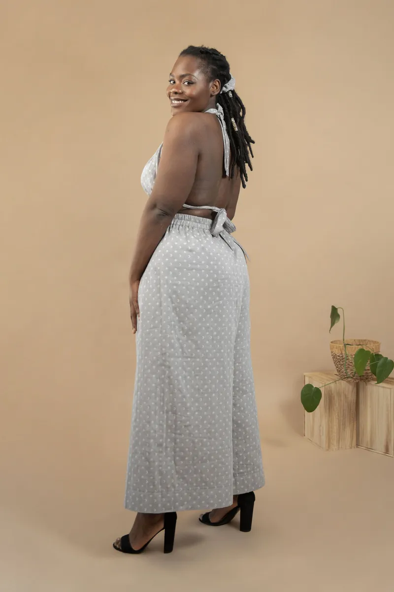 TAWAST TAWAST Damen vegan Culotte Dankbarkeit Lunisolar, Grau, – Produktbild 1 von 2