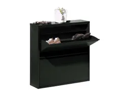 Metall-Schuhschrank 'Big One Shoe 2' schwarz – Produktbild 1 von 1