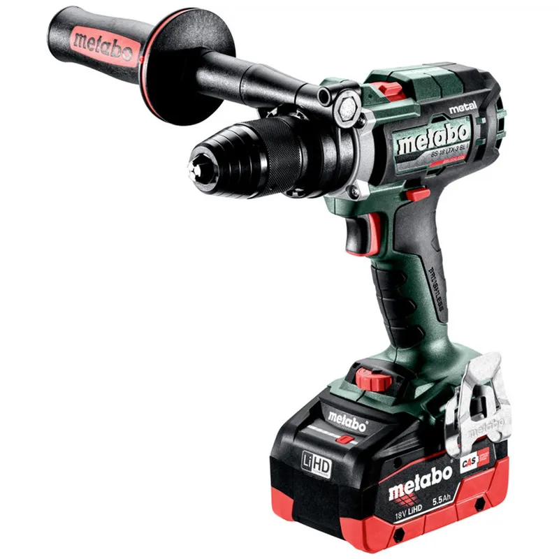 Metabo Metabo Akku-3-Gang-Bohrschrauber BS 18 LTX-3 BL I Metal, metaBOX 145 L, 18V 2x5.5Ah LiHD + ASC 145 – Produktbild 1 von 1