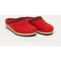 Stegmann Stegmann Filzclog 108 aus 100% edler Merino-Wolle für Damen & Herren | Hochwertiger Filz-Hausschuh - Made in Tirol, Rot, – Produktbild 1 von 1