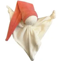 HANS NATUR Knotenpüppchen Bio-Baumwolle orange Größe 17 cm, Natur, orange, – Produktbild 1 von 1