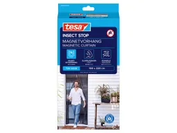 Tesa tesa Fliegengitter Magnetvorhang für Türe, 220 x 100 cm, anthrazit – Produktbild 1 von 1