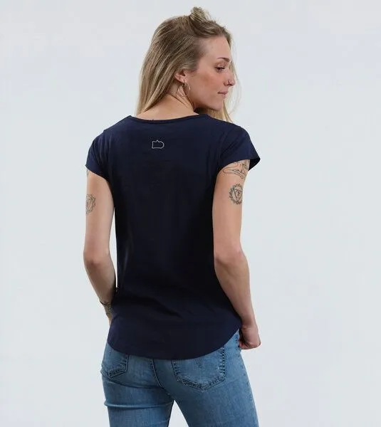 Gary Mash GARY MASH Shirt Asheville Erde aus Biobaumwolle, Dunkelblau (blau), – Produktbild 4 von 4