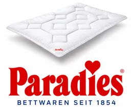 Paradies Paradies Baumwollbettdecke Paradies Bett Decke Bali 135 x 200 cm Ganzjahresdecke, Füllung: 100% Polyester, Bezug: Biobaumwolle, Bettdecke in 135x200 cm, 155x220cm – Produktbild 1 von 1