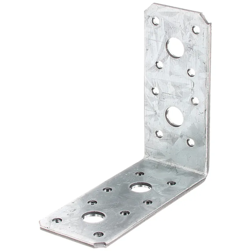 Alberts ALBERTS Winkelverbinder, sendzimirverzinkt, TxHxB 90x90x40 mm – Produktbild 1 von 1