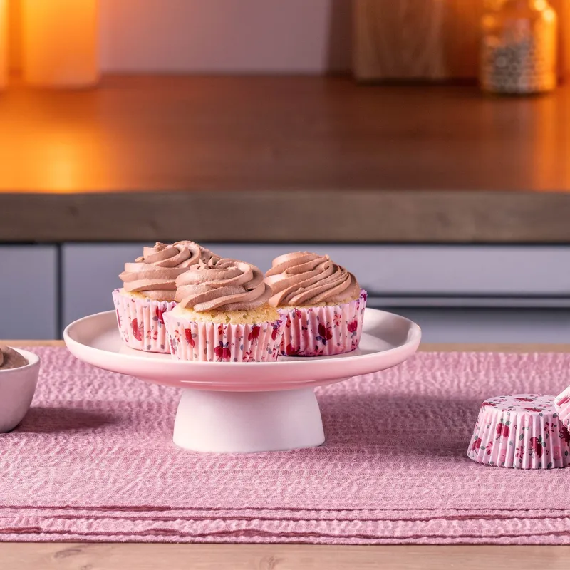 ZENKER Zenker Muffinförmchen Flower Power, Ø5cm, 50 Stk. – Produktbild 2 von 2
