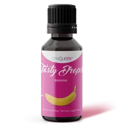 GYMQUEEN Tasty Drops - 30ml - Banane – Produktbild 1 von 1