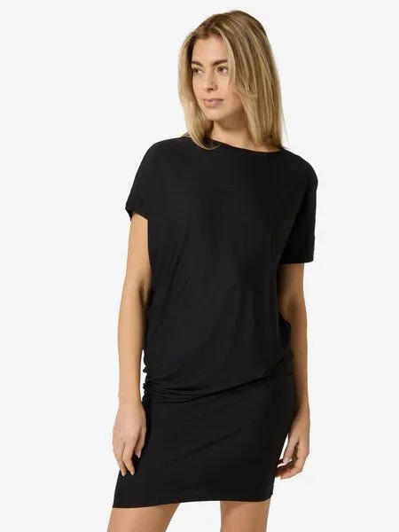 Super.Natural Super.Natural Kleid YOGA LOOSE BIO J DRESS für Damen, Merino, Jet black, – Produktbild 1 von 3