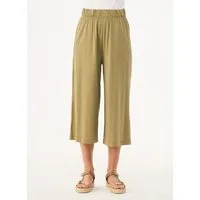 ORGANICATION ORGANICATION Jerseyhose aus TENCEL Lyocell und Bio-Baumwolle in 3/4-Länge, Grün(olive), – Produktbild 1 von 1