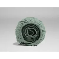 Yumeko Yumeko Kinderspannbettlaken Perkal, Jade green, – Produktbild 1 von 1