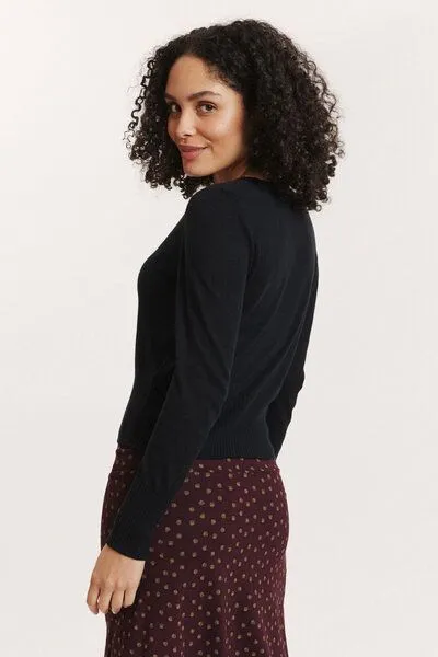 Tranquillo Tranquillo Cardigan Linaa aus Biobaumwolle, Black, – Produktbild 4 von 6