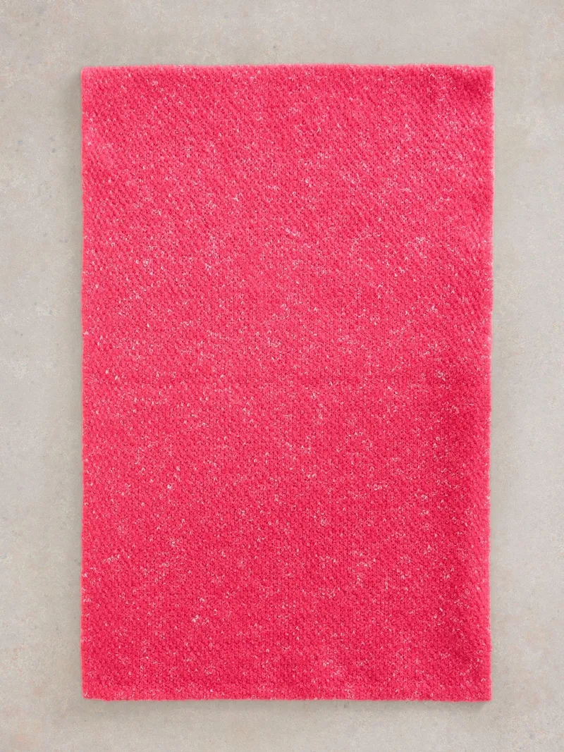 White Stuff Gestrickter Loop-Schal Abby - Einheitsgröße, Leuchtend rosa, – Produktbild 1 von 2