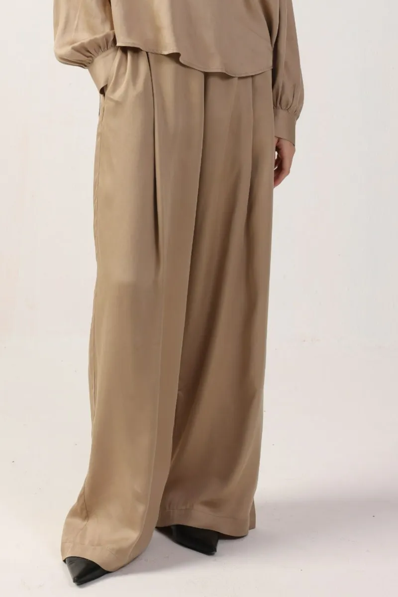Neu Nomads Neu Nomads Damen vegan Hose Garbo Goldie, Gold, – Produktbild 2 von 2