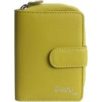 Vargu Vargu Echtleder Geldbörse VINEM 1-A mono, Lime green, – Produktbild 1 von 1