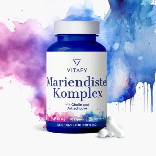 VITAFY Mariendistel Komplex (60 Kapseln) – Produktbild 1 von 1