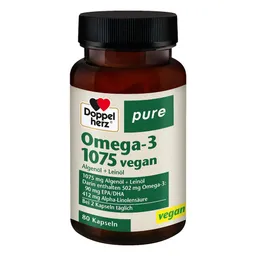 Doppelherz Doppelherz Omega-3 1075 Vegan Pure Kapseln – Produktbild 1 von 1