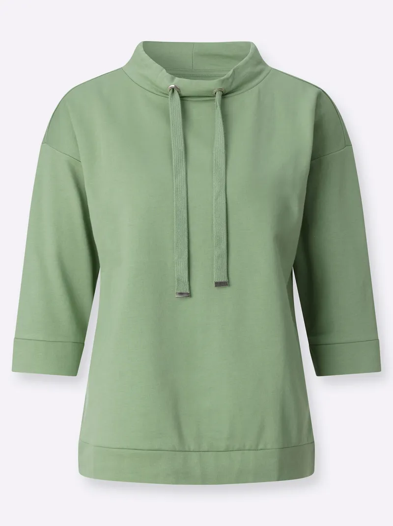 Witt Sweatshirt eucalyptus, Eucalyptus, – Produktbild 2 von 2