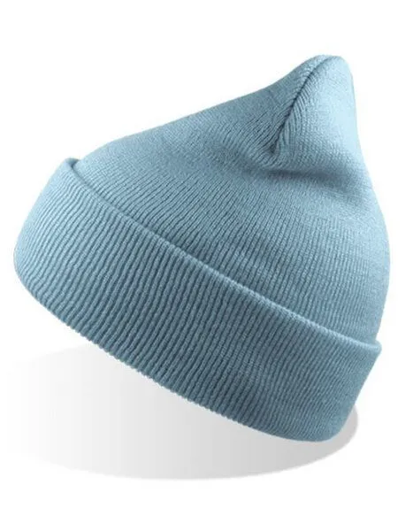 Atlantis Headwear Atlantis Headwear Atlantis Mütze mit Bund in 35 Farben erhältlich, Hellblau, – Produktbild 1 von 3