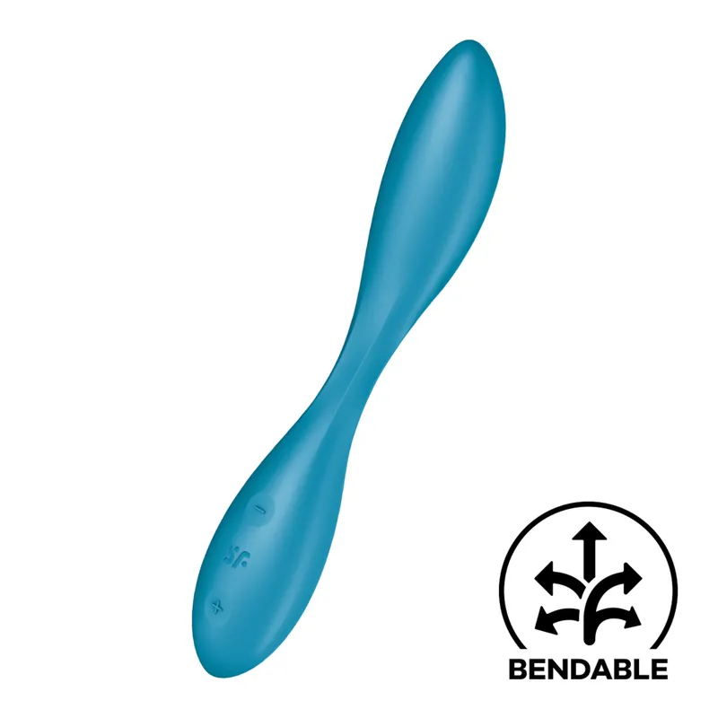 Satisfyer Satisfyer G-Spot Flex 1, 23 cm, Blau, – Produktbild 1 von 1