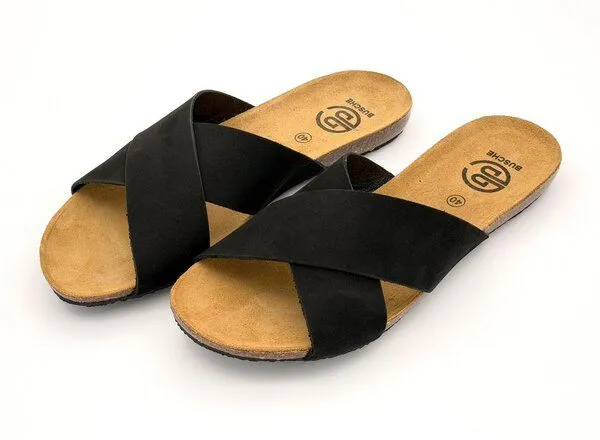 Busche Busche Tropez Sandale, Schwarz, – Produktbild 1 von 4