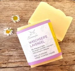 Küstenseifen Manufaktur Küstenseifen Manufaktur WOLLWASCHSEIFE / WASCHSEIFE - LAVENDEL & KERATIN – Produktbild 1 von 1