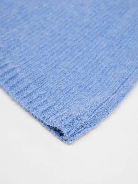 LANIUS LANIUS Balaklava-Hoodie, Light blue melange, – Produktbild 3 von 4