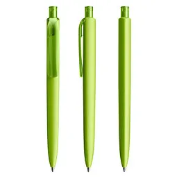 prodir prodir® Druckkugelschreiber DS8 Soft Touch PRR Push, blaue Mine, hellgrün – Produktbild 1 von 1