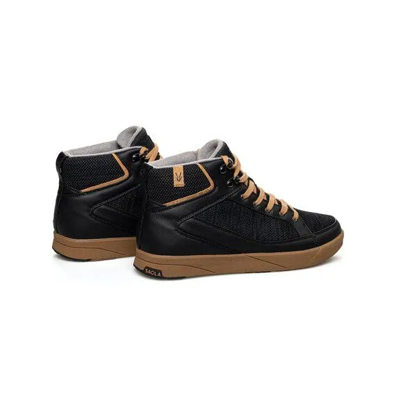 SAOLA SAOLA Vegan waterproof Winterschuhe Herren - MACHU WATERPROOF M, Black, – Produktbild 3 von 3